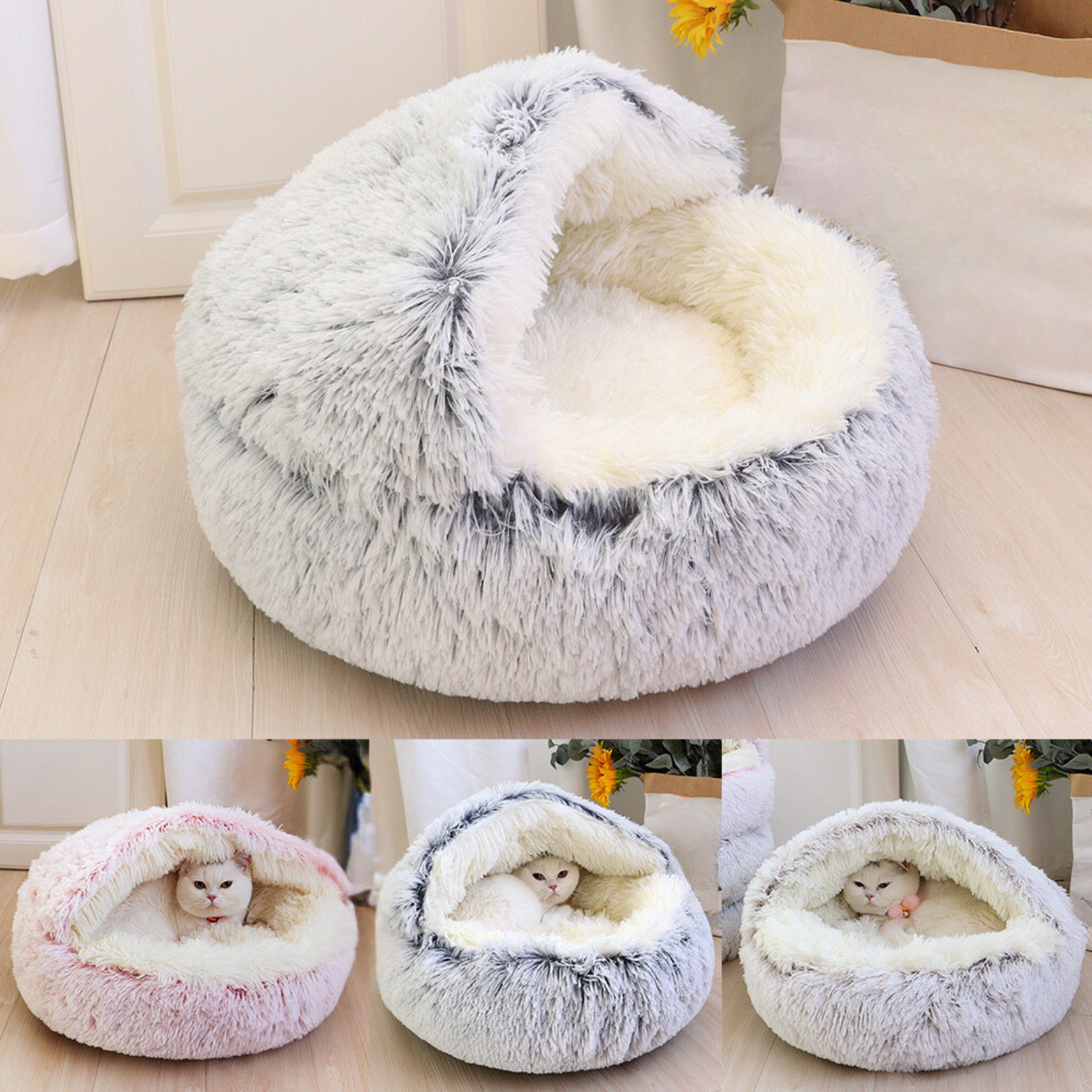 Calming Cozy Nest - Pet Bed