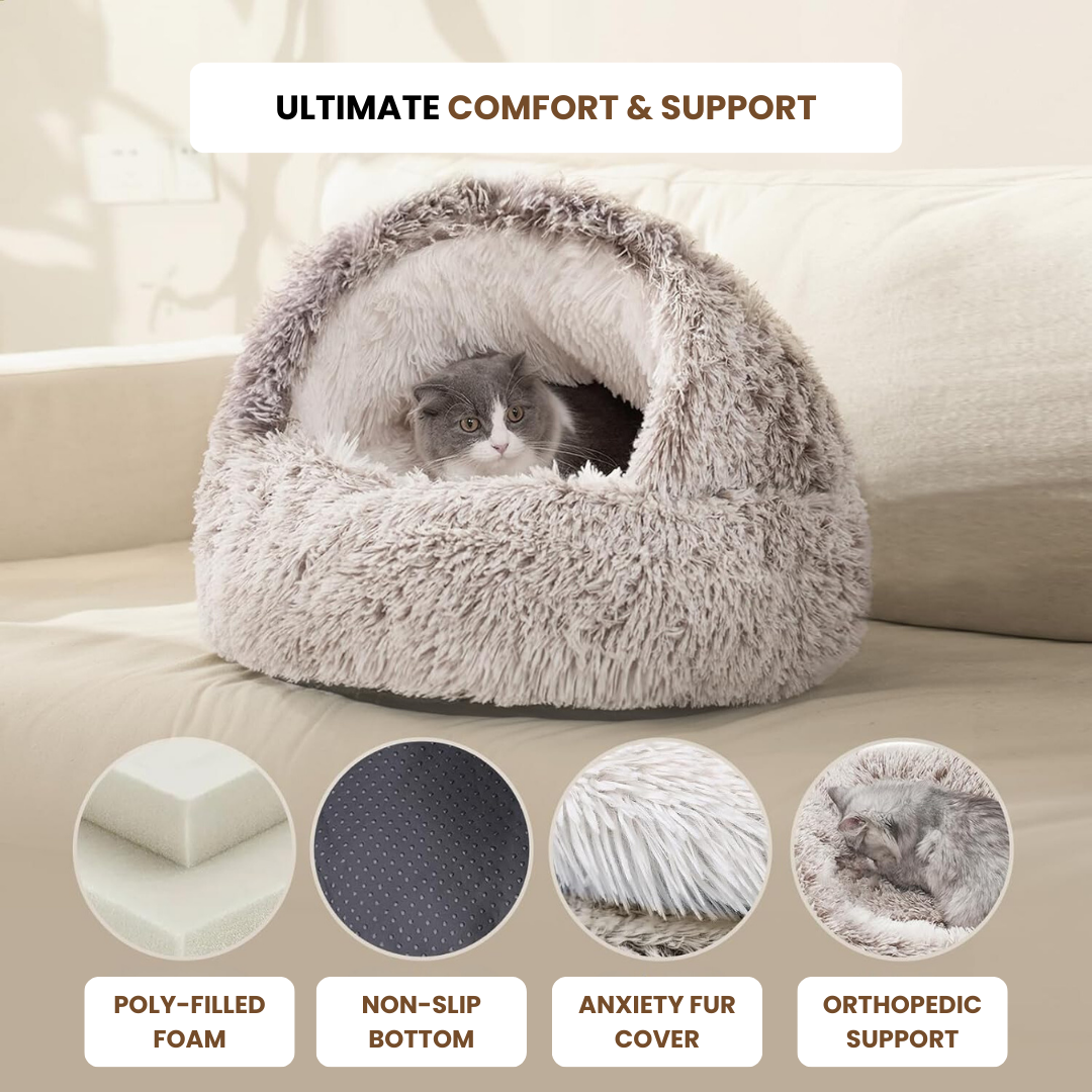 Calming Cozy Nest - Pet Bed